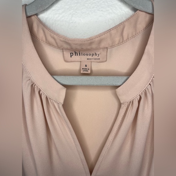 Philosophy Republic Pink Relaxed Blouse - Picture 2 of 4